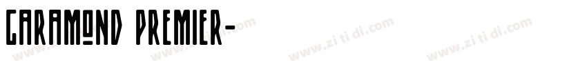 Garamond Premier字体转换